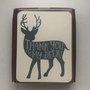 Thank You My Deer Note Cards